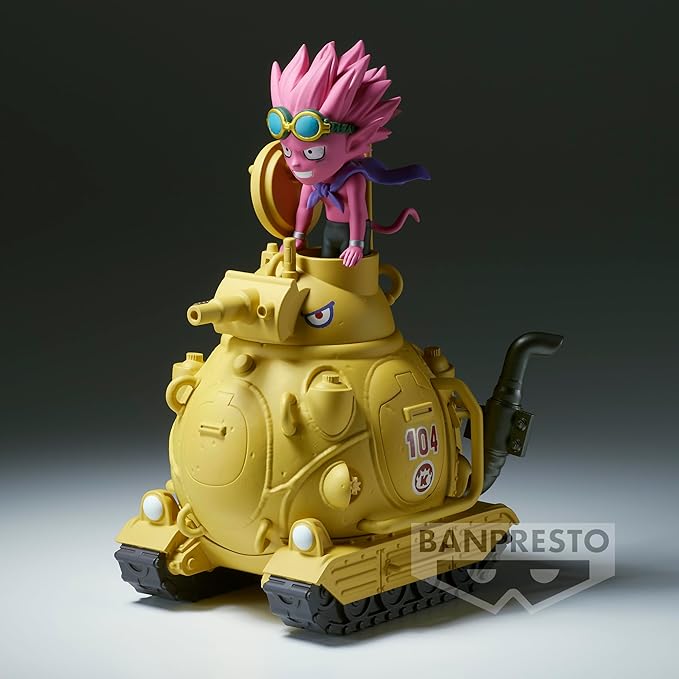 Banpresto - Sand Land - Sand Land Royal Army Tank Corps No. 104, Bandai Spirits Mega World Collectable Figure - Figurio