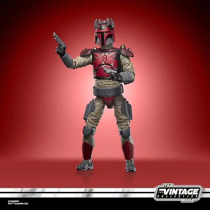 STAR WARS The Vintage Collection Mandalorian Super Commando Captain Toy, 3.75-Inch-Scale The Clone Wars Figure Kids Ages 4 and Up, Multicolored,F5629 - Figurio