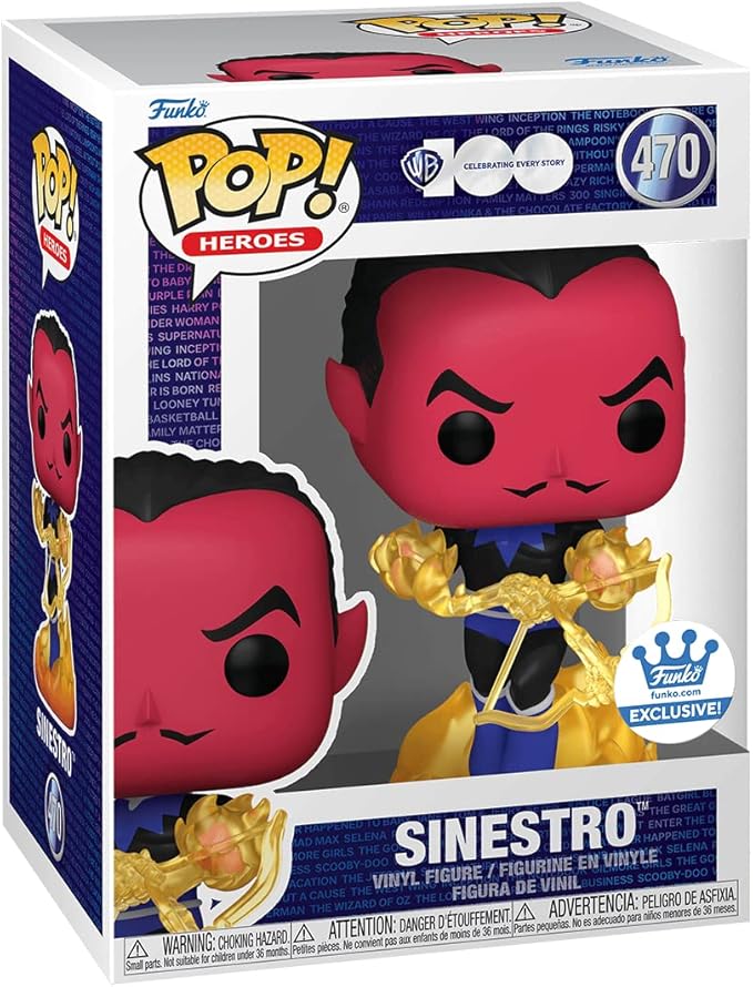 Funko POP! Heroes: WB 100th Anniversary - Sinestro Shop Exclusive - Figurio