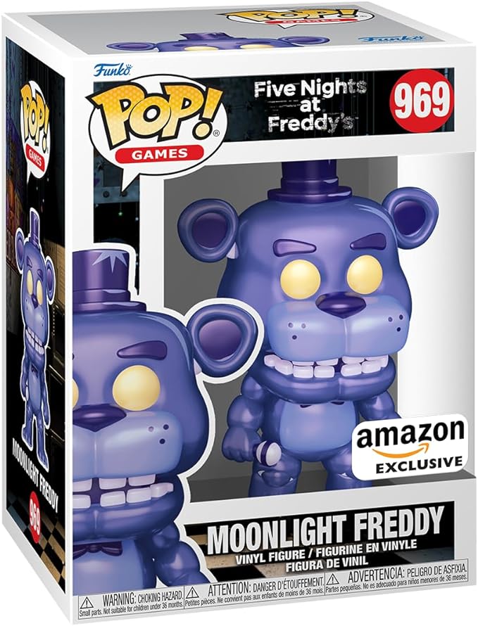 Funko Pop! Games: Four Nights at Freddy's - Moonlight Freddy, Amazon Exclusive - Figurio