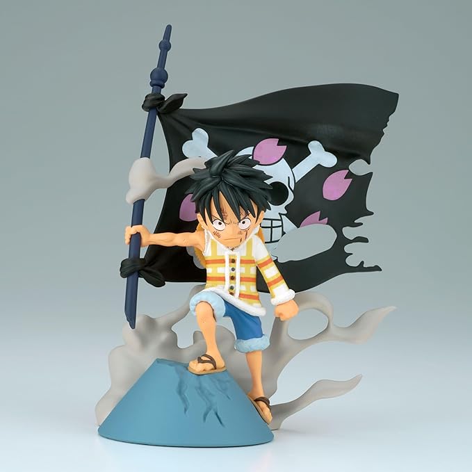 Banpresto - One Piece - Log Stories - Monkey D. Luffy, Bandai Spirits World Collectable Figure - Figurio