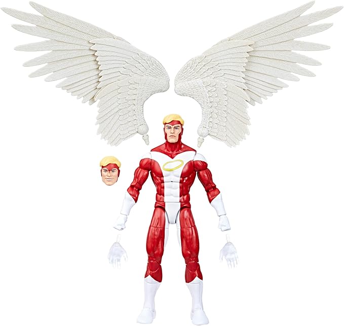 Marvel Legends Series Angel, Deluxe X-Men Comics Collectible 6-Inch Action Figure - Figurio