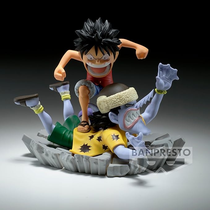 Banpresto - One Piece - Log Stories - Monkey D. Luffy vs Arlong, Bandai Spirits World Collectable Figure - Figurio