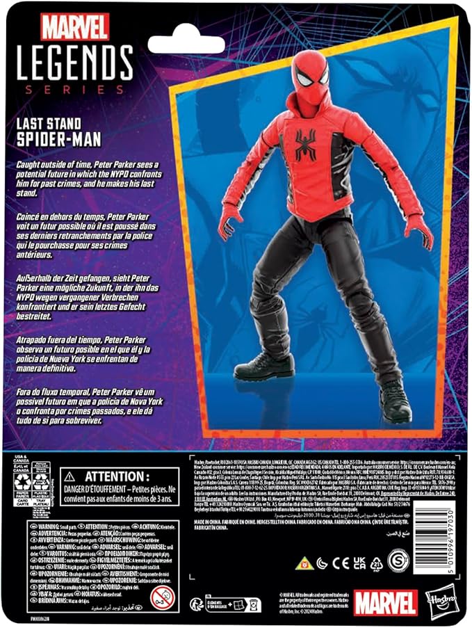 MARVEL Legends Series Last Stand Spider-Man, Comics Collectible 6-Inch Action Figure - Figurio