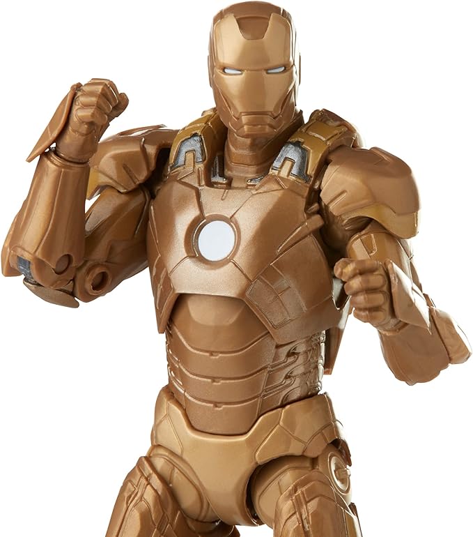 Hasbro Marvel Legends Series , Action Toy 2-Pack Happy Hogan and Iron Man Mark 21, Infinity Saga Characters, Premium Design, 2 Figures and 5 Accessories, Multicoloured (F0191) - Figurio