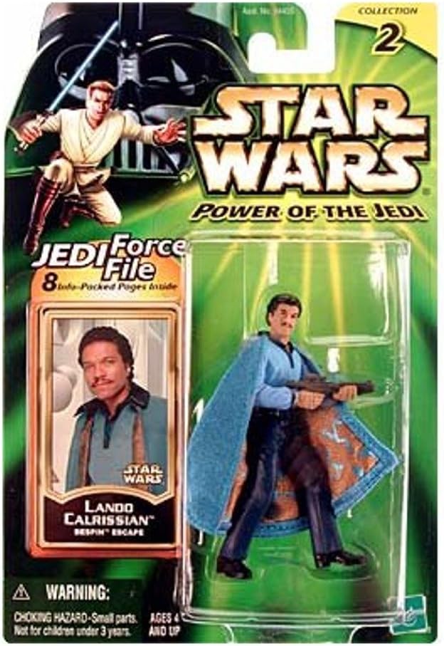 Star Wars: Power of The Jedi Lando Calrissian (Bespin Escape) Action Figure - Figurio