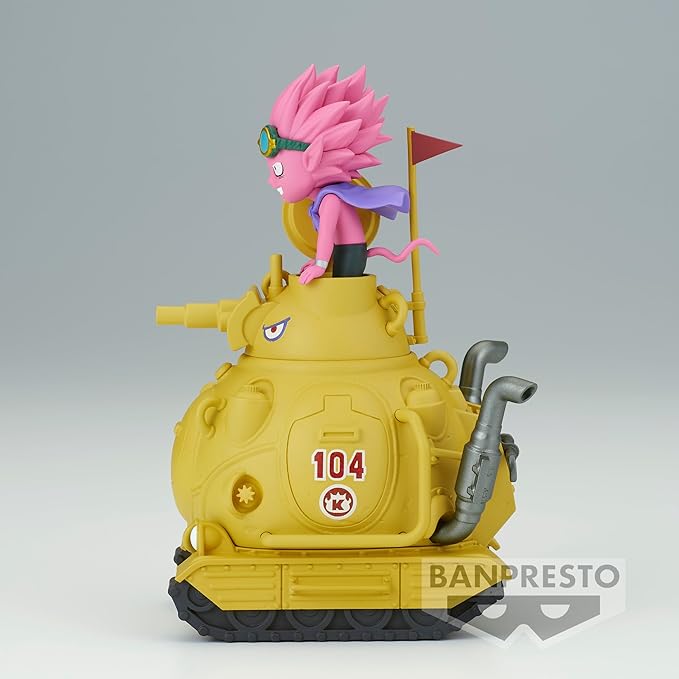 Banpresto - Sand Land - Sand Land Royal Army Tank Corps No. 104, Bandai Spirits Mega World Collectable Figure - Figurio