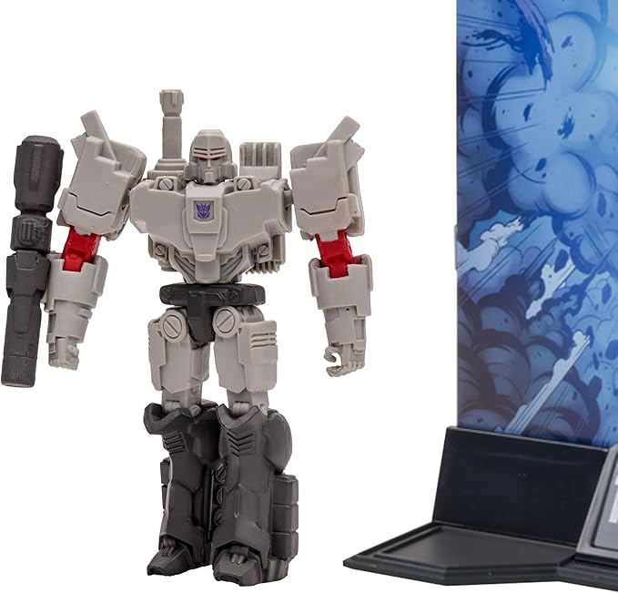 McFarlane Toys - Transformers Page Punchers 2pk Optimus Prime and Megatron 3in Action Figures with 2 Comics - Figurio