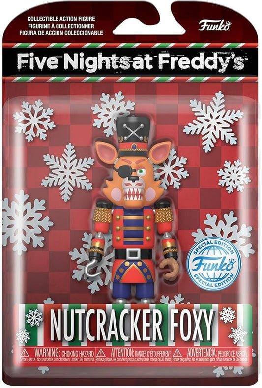 Funko Action Figure: FNAF Five Nights at Freddy's - Nutcracker Foxy (Walmart Exclusive) - Figurio