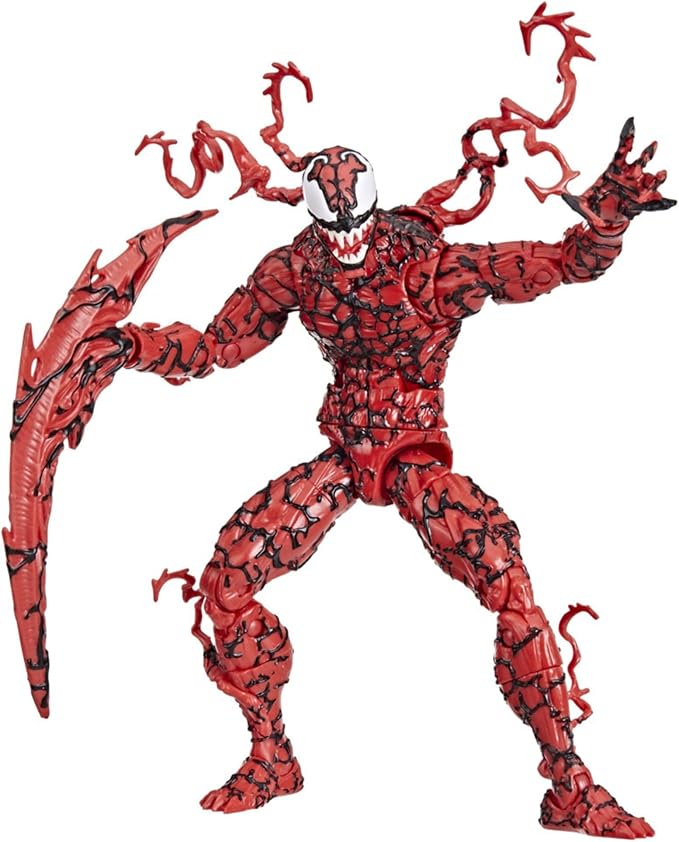 MARVEL Legends Series - Carnage - Comics 6"" Collectible Figure, 15 cm, Red, F9090 - Figurio