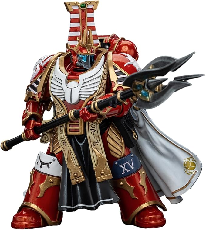 JOYTOY 1/18 Action Figure Warhammer 30K The Horus Heresy Thousand Sons Legion Librarian Consut Collection Model Birthday Gifts 6.18 inch Pre-Order - Figurio