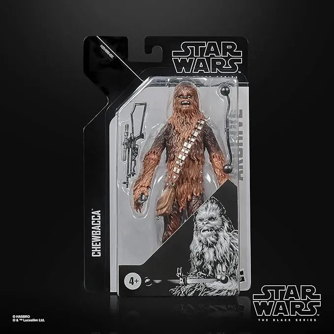 STAR WARS The Black Series Archive Chewbacca Toy 6-Inch-Scale A New Hope Collectible Action Figure, Toys for Kids 4 Ages and Up - Figurio