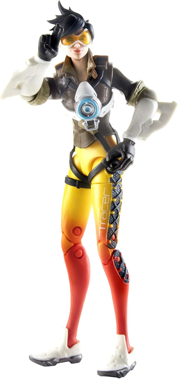 Hasbro Toys Overwatch Ultimates Series Tracer 6" Collectible Action Figure - Figurio