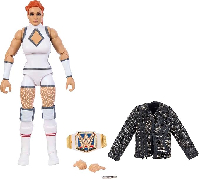 Mattel WWE Becky Lynch Elite Collection Action Figure, Deluxe Articulation & Life-like Detail with Iconic Accessories, 6-inch - Figurio