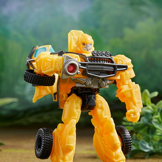 Transformers Toys Rise of The Beasts Movie Beast Alliance Battle Changers Bumblebee Action Figure, Ages 6 and Up, 4.5 inch - Figurio