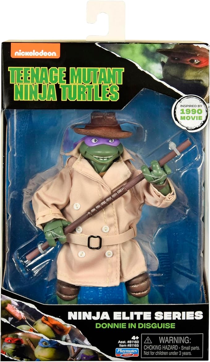 Teenage Mutant Ninja Turtles: Ninja Elite 6" Donatello in Disguise Figure by Playmates Toys - Figurio