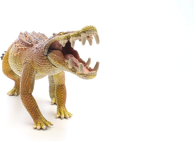 Schleich Dinosaurs, Large Dinosaur Toys for Boys and Girls, Realistic Kaprosuchus Toy with Movable Jaw, Ages 4+ - Figurio