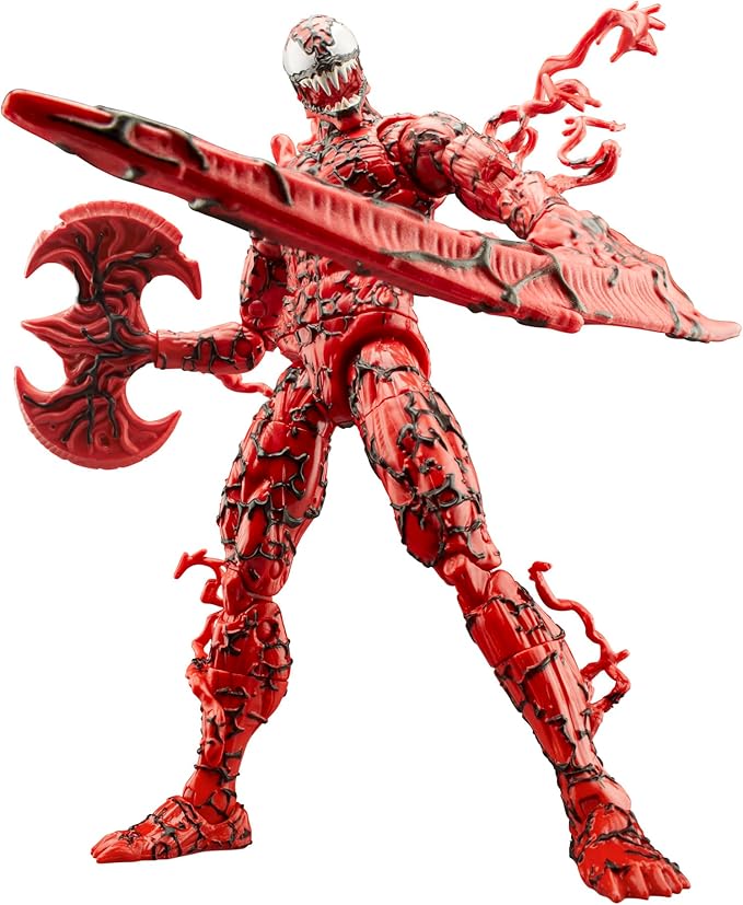 MARVEL Legends Series - Carnage - Comics 6"" Collectible Figure, 15 cm, Red, F9090 - Figurio