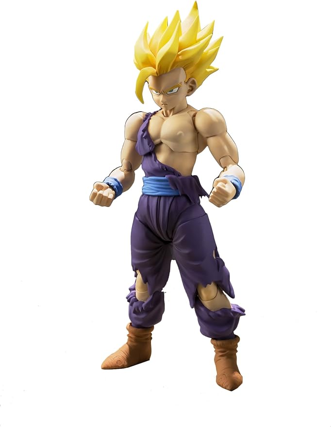 Bandai Tamashii Nations S.H. Figuarts Super Saiyan Son Gohan "Dragon Ball Z" Action Figure - Figurio