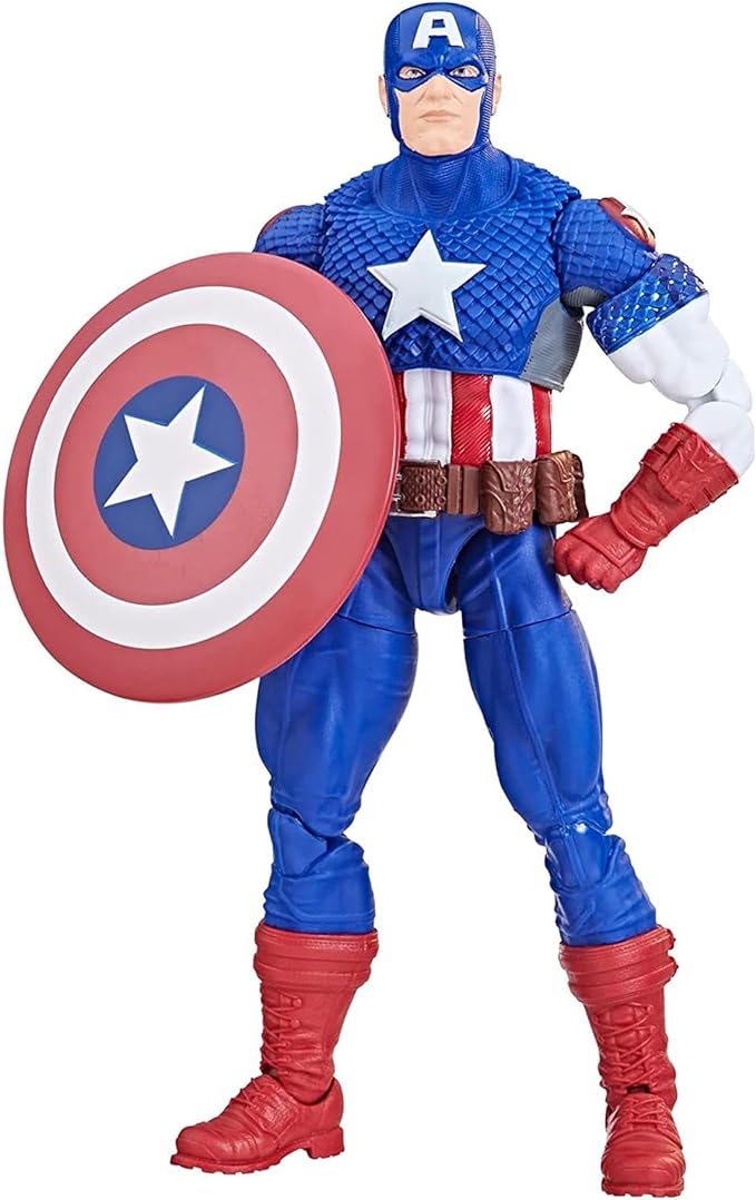 Marvel Legends Series: Ultimate Captain America Ultimates,Classic Comic Collectible 6 Inch Action Figure - Figurio