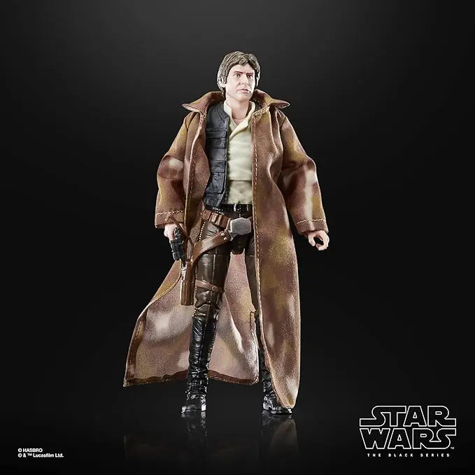 STAR WARS The Black Series Han Solo, Return of The Jedi 40th Anniversary 6-Inch Collectible Action Figures, Ages 4 and Up - Figurio