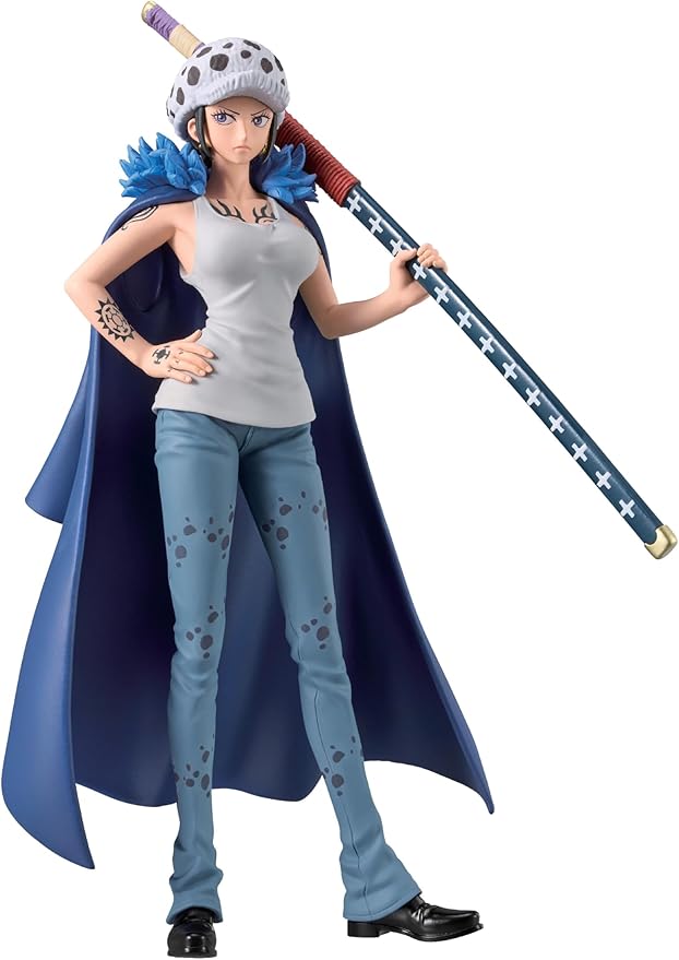 Banpresto - One Piece - Trafalgar Law Change ver., Bandai Spirits DXF ~The Grandline Series~ Extra Figure - Figurio