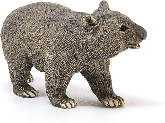 Schleich Wild Life, Realistic Australian Animal Toys for Kids Ages 3 and Above, Wombat Toy Figurine - Figurio