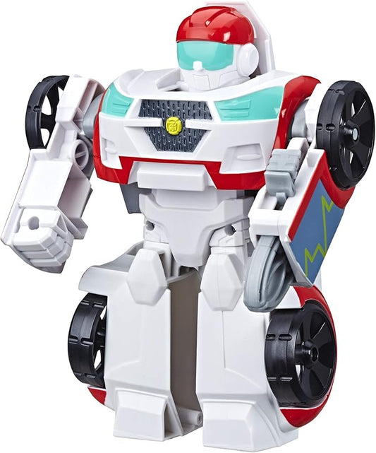 Transformers Playskool Heroes Rescue Bots Academy Medix The Doc-Bot Converting Toy Robot, 6-Inch Collectible Action Figure Toy for Kids Ages 3 and Up - Figurio