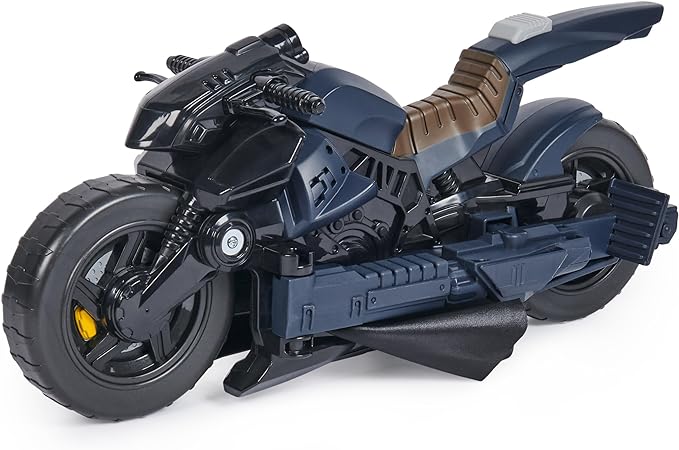 DC Comics, Batman Adventures, Batman Batcycle, Transforming 2-in-1 Batcycle & Batglider, Figure Compatible, Super Hero Kids Toy for Boys and Girls 4+ - Figurio