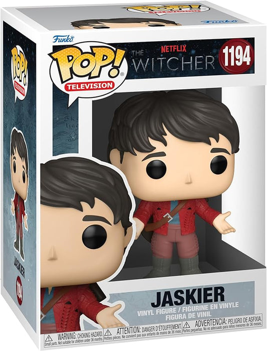 Funko POP Pop! TV: Witcher - Jaskier (Red Outfit) Multicolor Standard - Figurio