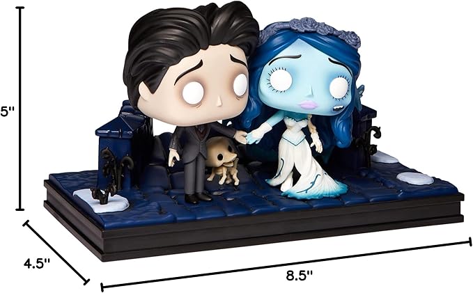 Funko Spirit Halloween Victor and Emily Movie Moment POP! Figure - Corpse Bride | Officially Licensed | Corpse Bride Collectible - Figurio