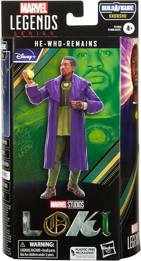 Marvel Legends Series MCU Disney Plus He-Who-Remains Loki Series Action Figure 6-inch Collectible Toy, 1 Accessory and 1 Build-A-Figure Part - Figurio