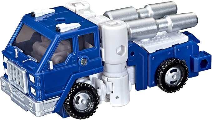 Transformers Toys Generations War for Cybertron: Kingdom Deluxe WFC-K32 Autobot Pipes Action Figure - Kids Ages 8 and Up, 5.5-inch - Figurio