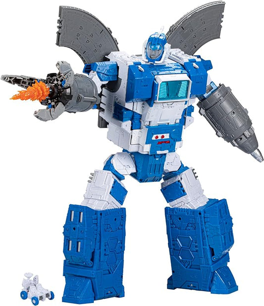 Transformers Generations Selects Legacy Evolution 24 Inch Titan Class Classic Transformers Guardian Robot and Lunar-Tread Action Figure with Hasbro Trademark - Figurio