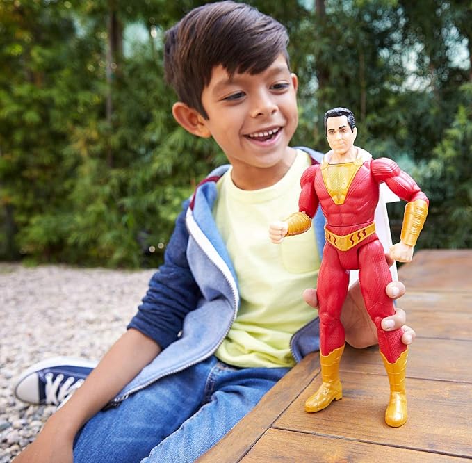 DC Comics Shazam! Thunder Punch Shazam! 12 Action Figure - Figurio