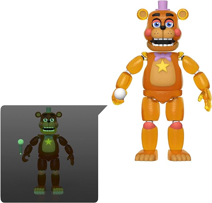 Funko Action Figures: Five Nights at Freddy's Pizza Simulator - Rockstar Freddy - Figurio