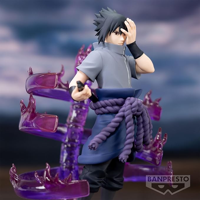 Banpresto - Naruto Shippuden - Uchiha Sasuke II, Bandai Spirits Effectreme Figure - Figurio