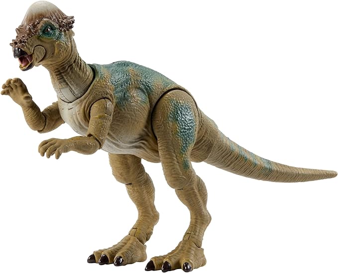 Mattel Jurassic World The Lost World Hammond Collection Dinosaur Action Figure, Pachycephalosaurus with Articulation, 3.75-in Tall - Figurio