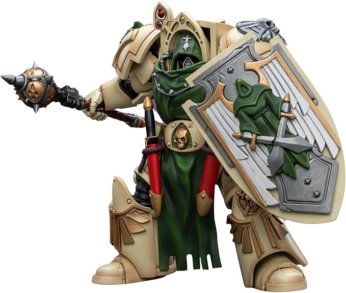 JOYTOY Warhammer 40,000 1/18 Action Figure Dark Angels Deathwing Knight with Mace of Absolution 2 Collection Model Christmas Birthday Gifts - Figurio