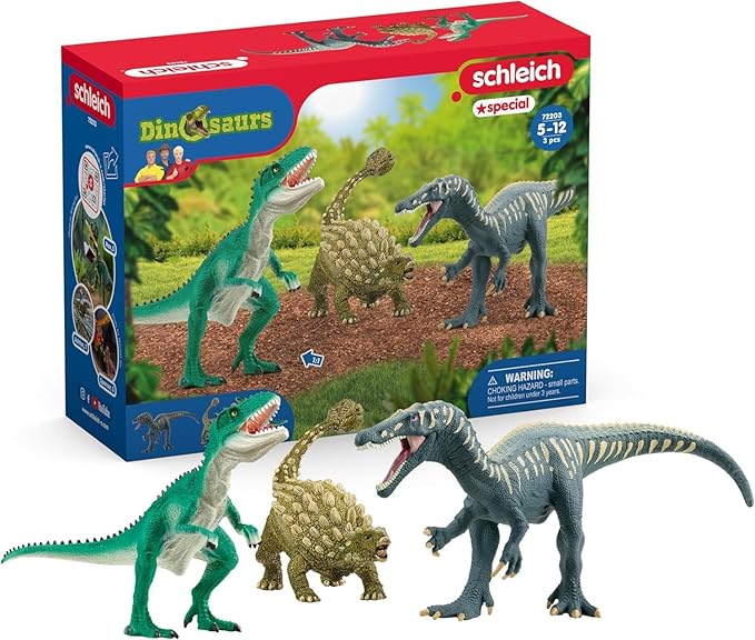 Schleich Attack of The Dinosaurs Trio - Figurio