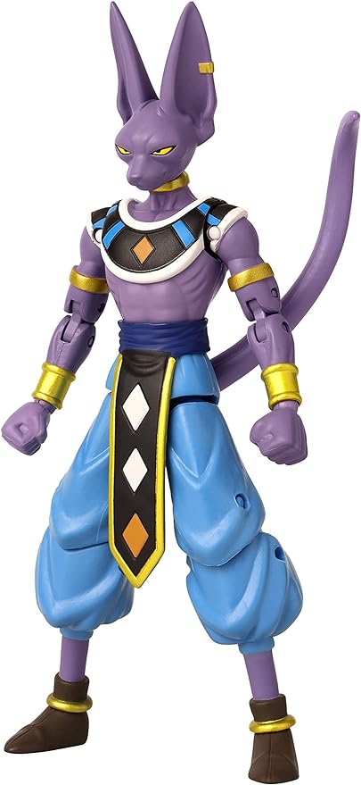 Dragon Stars Series - Dragon Ball Super - Beerus Version 2, 6.5" Action Figure - Figurio