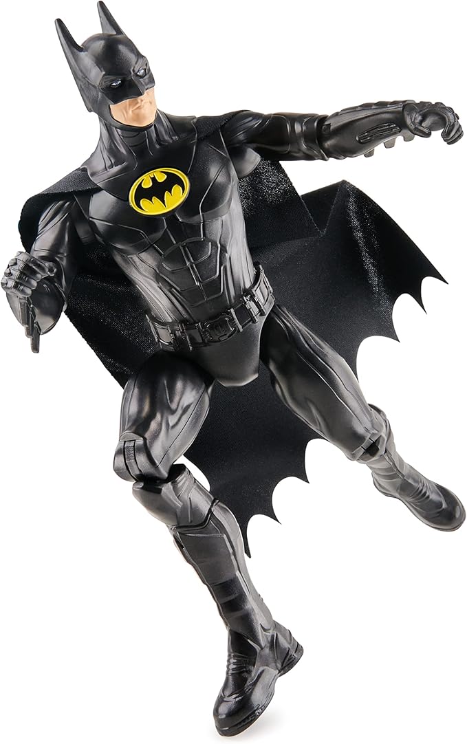 DC Comics, Batman Action Figure, 12-inch The Flash Movie Collectible, Kids Toys for Boys and Girls Ages 3 and up - Figurio