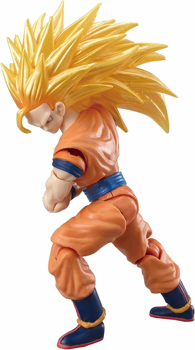 Bandai - Dragon Ball Super - Evolve - 5" Super Saiyan 3 Son Goku Action Figure - Figurio