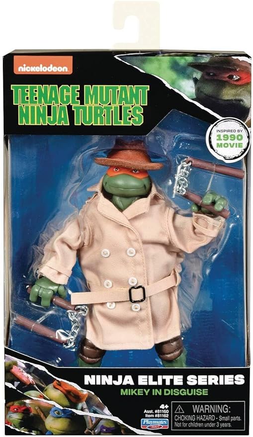 Teenage Mutant Ninja Turtles: Ninja Elite 6" Michelangelo in Disguise Figure by Playmates Toys - Figurio