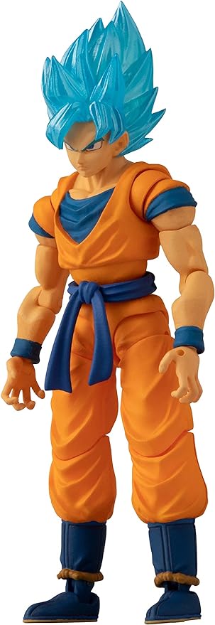 Bandai Namco - Dragon Ball Super - Super Saiyan Blue Goku, Dragon Ball Evolve 5" Action Figure - Figurio