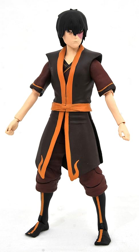 Diamond Select Toys Avatar The Last Airbender: Zuko Deluxe Action Figure, Multicolor - Figurio