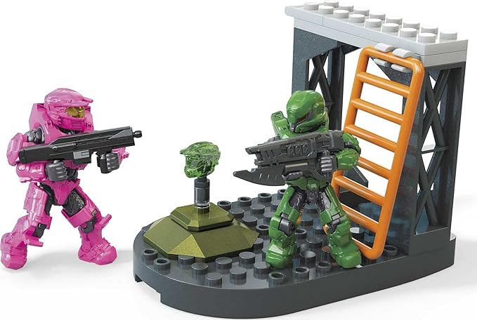 Mega Halo Zone Control Construction Set with Spartan Helmet, Building Toys for Boys, ages 8+ - Figurio