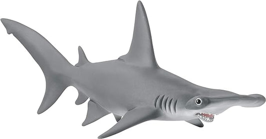 Schleich Wild Life, Animal Figurine, Animal Toys for Boys and Girls 3-8 Years Old, Hammerhead Shark, Ages 3+ - Figurio