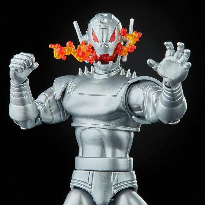 Marvel Hasbro Legends Series 6-inch Ultron Action Figure Toy, Premium Design and Articulation, Includes 5 Accessories and Build-A-Figure Part - Figurio