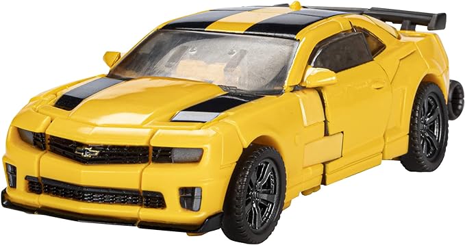 Transformers Toys Studio Series 87 Deluxe Class Dark of The Moon Bumblebee Action Figure - Ages 8 and Up, 4.5-inch, Multicolored - Figurio